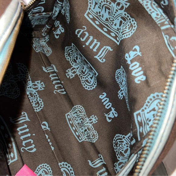 Vintage Juicy Couture Mini Bowler Bag Purse American Princess Handbag Y2K RARE - Picture 11 of 15